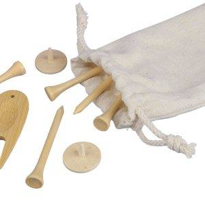 Set de tees de golf Nyssa | 9 pièces personnalisé - Set de table