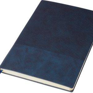 Carnet de notes Elian | Simili-cuir recyclé | A5 | Ligné personnalisé - design en ligne