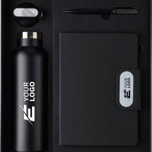 Coffret bureau Erren | Recyclé personnalisé - Accessoires de bureau en papier