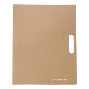 Pochette de notes adhésives Charlie | Carton recyclé | A4 personnalisé - Memo et note adhésive