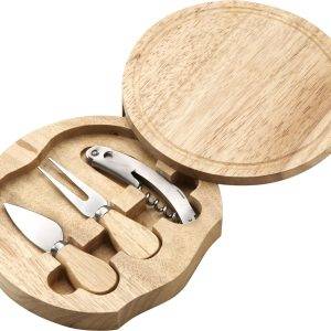 Set à fromage Bellamy | 4 pcs personnalisé - Coffret Fromage et Vin