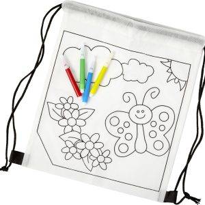 Sac à dos Santino | Non-tissé | Cordon | 2,5 l personnalisé - Sacs à cordons