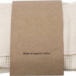 Sacs à légumes Adele | Coton biologique | 3 pièces personnalisé - Sacs papier Kraft publicitaires personnalisés