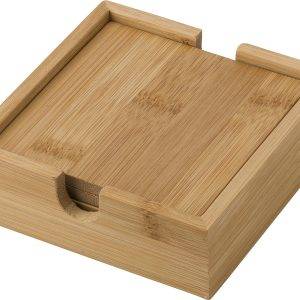 Set de sous-verres Archer | Bambou | 4 pièces personnalisé - Sous Verre