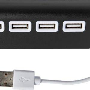 Hub USB Leo | Aluminium | 4 ports personnalisé - Clé USB