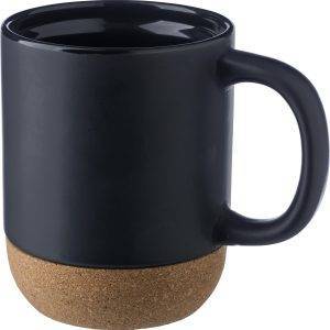 Mug Rosamund | Céramique | Fond liège | 300 ml personnalisé - Céramique
