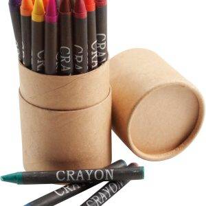 Set de crayons de cire Gabrielle | Tube carton