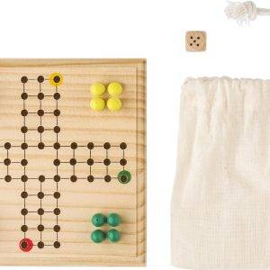 Jeu des petits chevaux Yasir | Bois personnalisé - Jeux d'intérieur