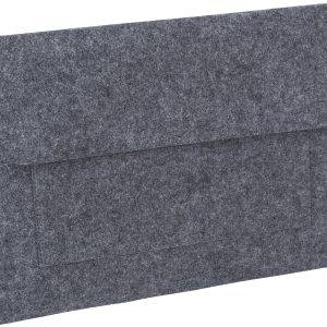 Pochette documents Riley | Feutre recyclé | Fermeture velcro personnalisé - pochette