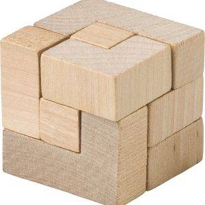 Puzzle Amber | Bois | Cube personnalisé - Carte de visite bois
