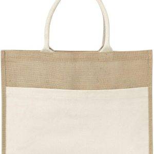 Sac en jute Livvie | Laminé | 325 g/m² personnalisé - Sacs toile de jute