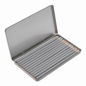SILVERSTAR - 12 Crayons de couleurs personnalisé - Crayons