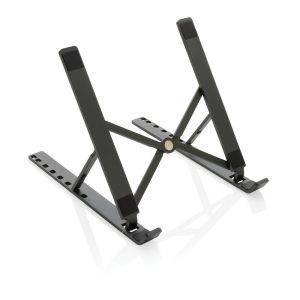 Aluminium laptop stand made with RCS (Recycled Claim personnalisable