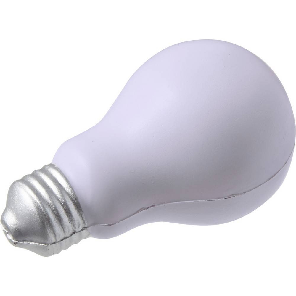 Anti-stress 'ampoule' blanc personnalisable avec logo