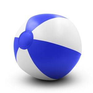 Ballon de plage gonflables | Spencer bleu marine personnalisable