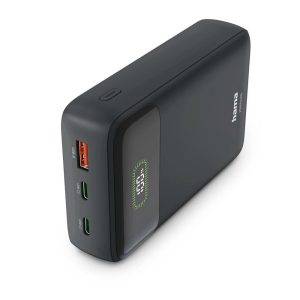 Batterie externe 20000 mAh Hama Power Pack noir personnalisable