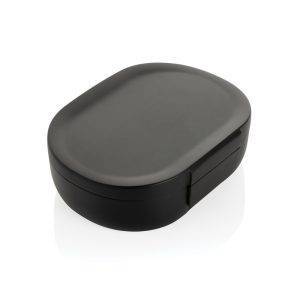 Boîte à lunch 700ml en PP recyclé RCS Avira Atlas noir personnalisable