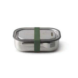 Boîte à lunch Large en acier inoxydable Black+Blum personnalisable – réf. P439.0027