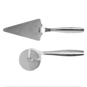 BOSKA Set à pizza Copenhagen gris personnalisable avec logo