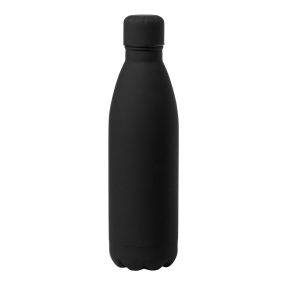 Bouteille de sport 790 ml noir personnalisable avec logo