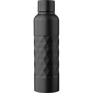 Bouteille de sport 800 ml noir personnalisable avec logo