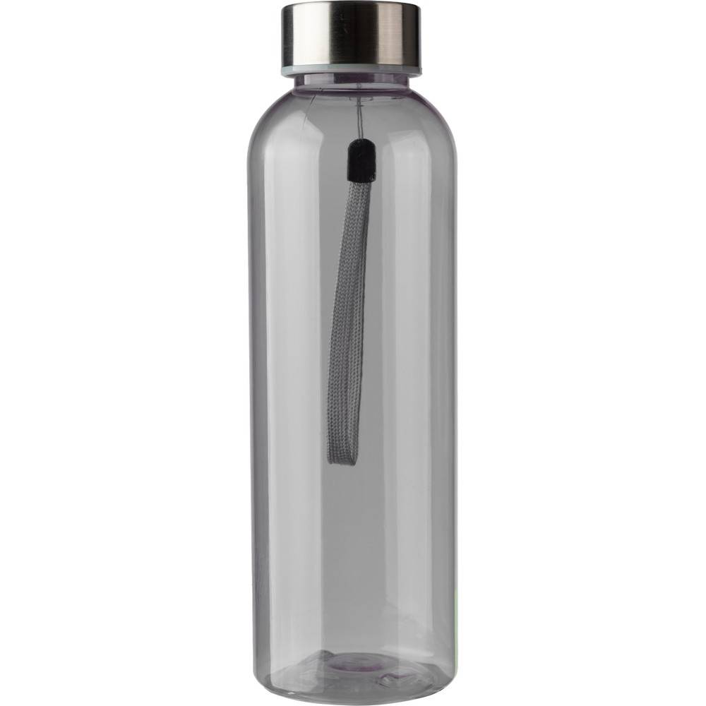 Bouteille de sport RPET 500 ml noir personnalisable avec logo