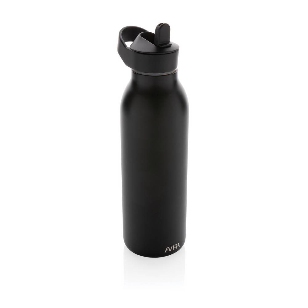 Bouteille d'eau 500ml fliptop en acier RCS Avira Ara personnalisable