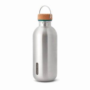 Bouteille d'eau 600ml en acier Black+Blum vert personnalisable