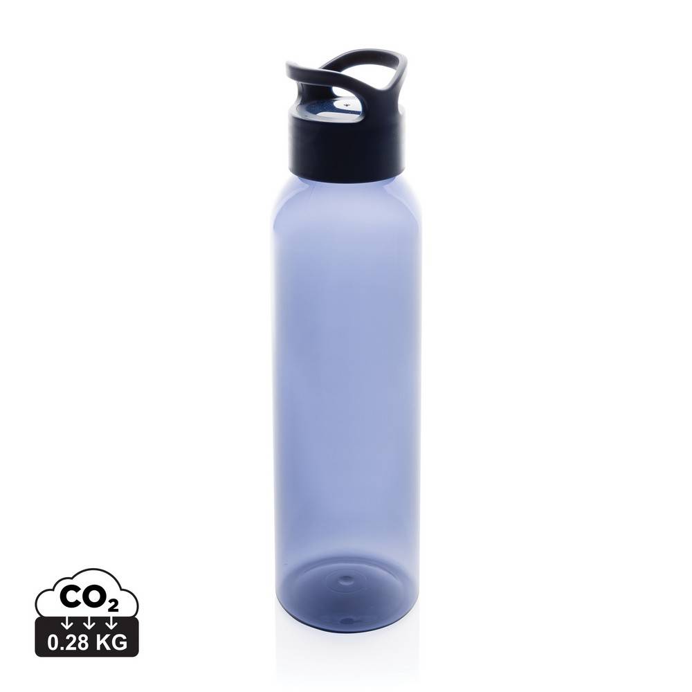 Bouteille d'eau 650ml en rPET RCS Oasis bleu personnalisable avec logo – réf. P437.0325