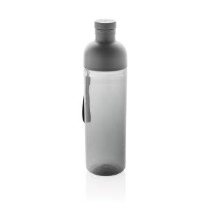 Bouteille d'eau étanche 600ml en rPET RCS Impact noir personnalisable