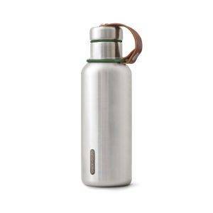 Bouteille d'eau isotherme 500ml Black+Blum olive green personnalisable