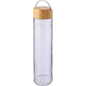 Bouteille en verre 500 ml brun personnalisable avec logo