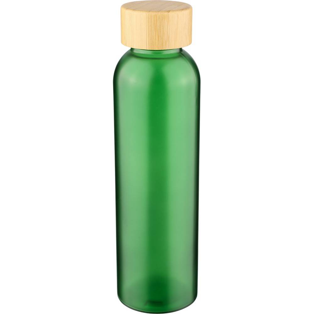 Bouteille en verre 500 ml vert personnalisable avec logo