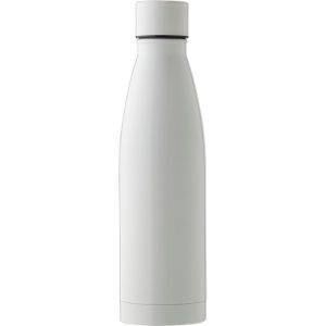 Bouteille isotherme 500 ml blanc personnalisable avec logo