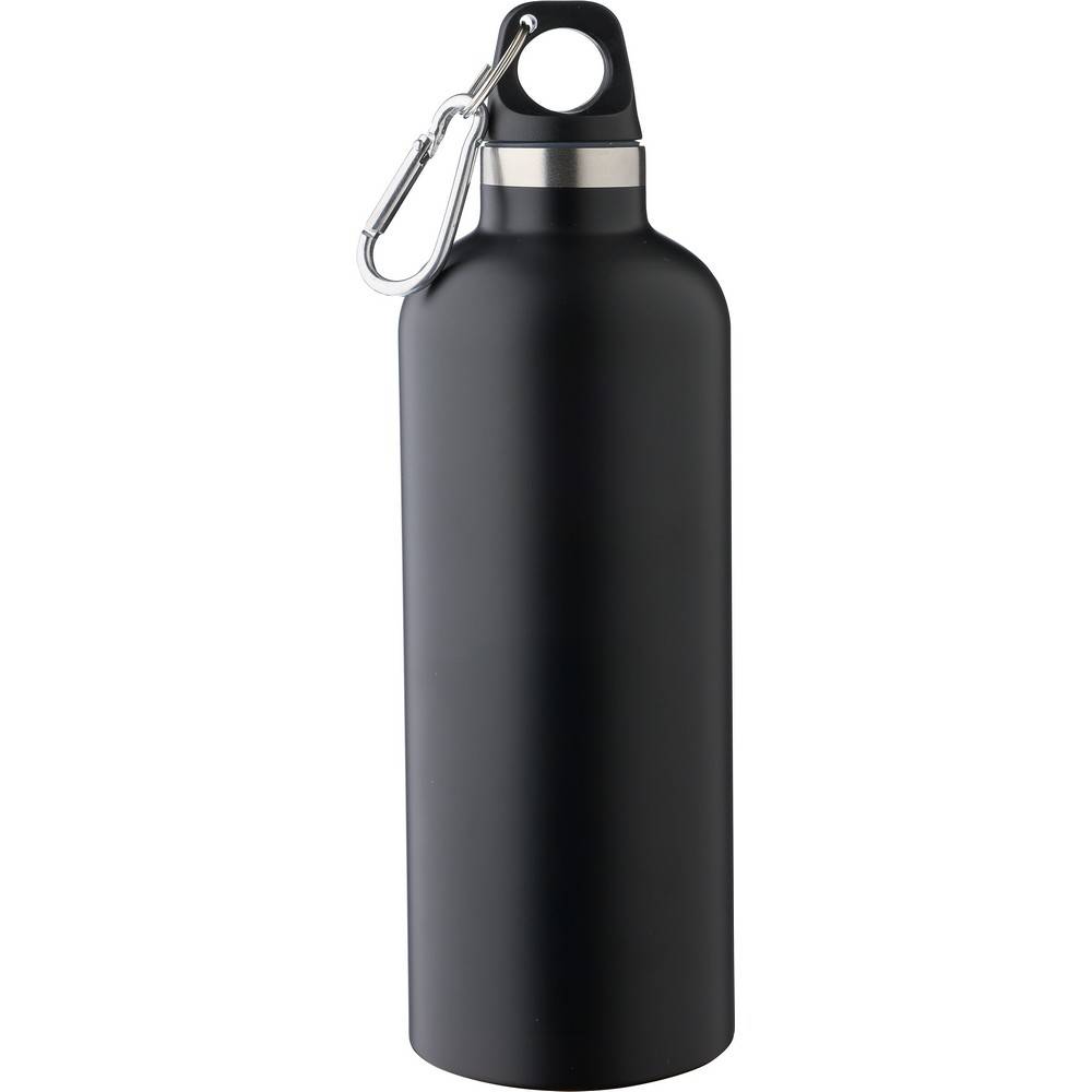 Bouteille isotherme 500 ml noir personnalisable avec logo – réf. VA872-03