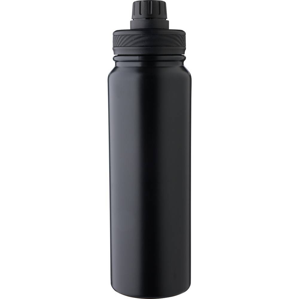 Bouteille isotherme 800 ml noir personnalisable avec logo