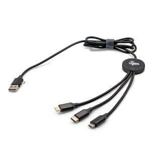 Câble de charge Exclusive Collection | Jyanette noir personnalisable