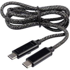 Câble de chargement noir personnalisable avec logo – réf. VA183-03