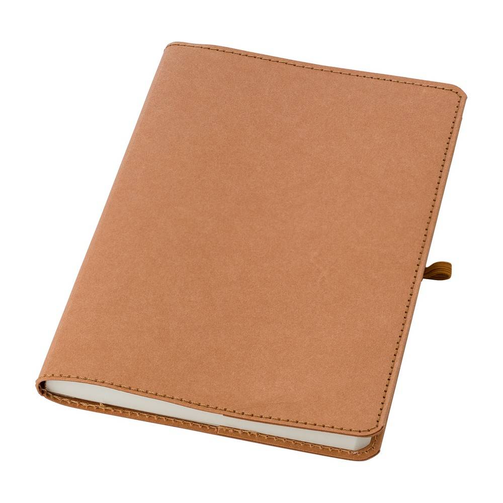 Carnet env. A5 brun personnalisable avec logo