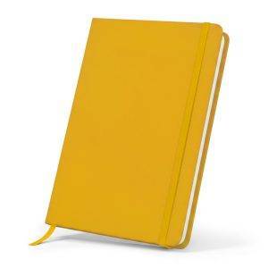 Carnet env. A5 | Eugene jaune personnalisable avec logo