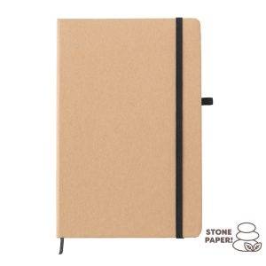 Carnet env. A5 noir personnalisable avec logo