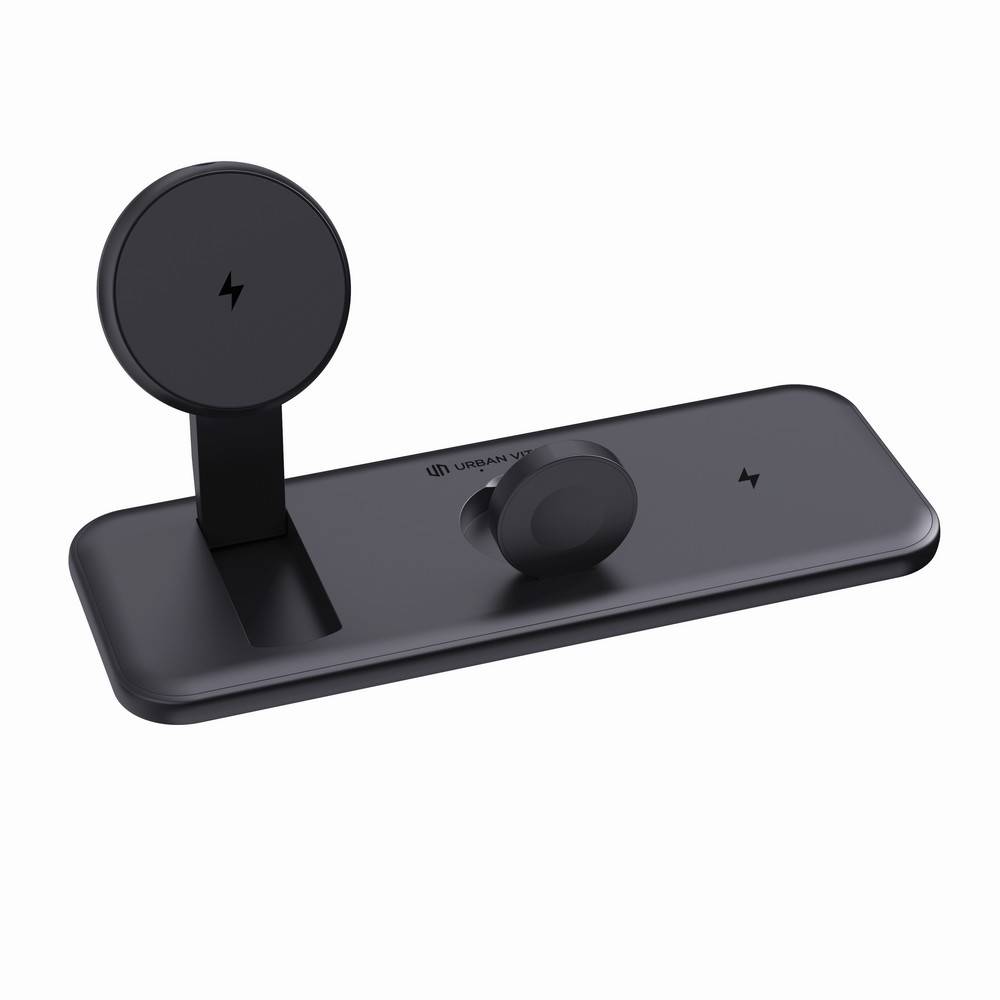 Chargeur 3 en 1 magnétique 15W RCS Urban Vitamin personnalisable