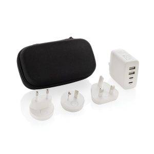 Chargeur de voyage en plastique RCS TravelCharge Pro personnalisable