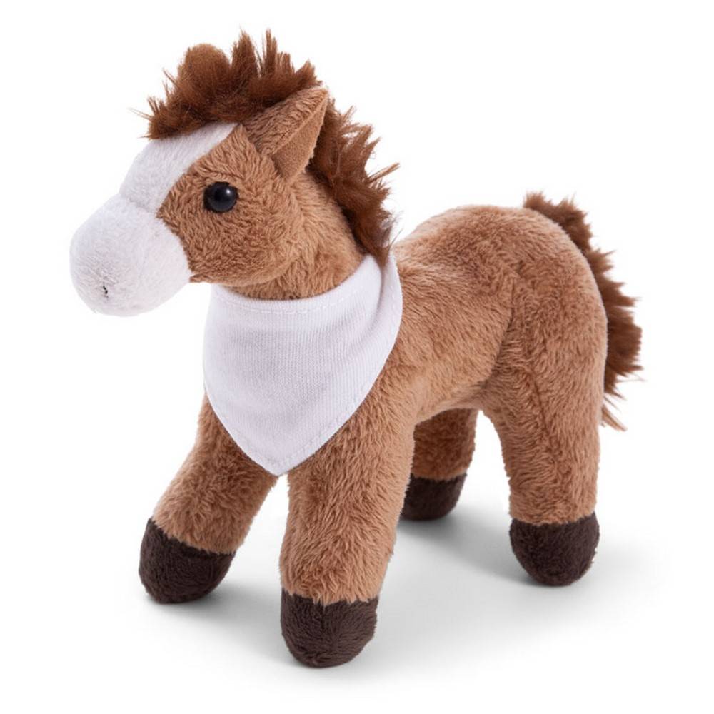 Cheval Deacon brun personnalisable avec logo