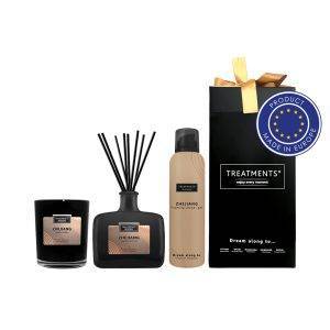 Coffret cadeau Home & Body DeLuxe TREATMENTS brun personnalisable