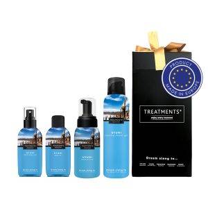 Coffret de cosmétiques Medium TREATMENTS bleu personnalisable