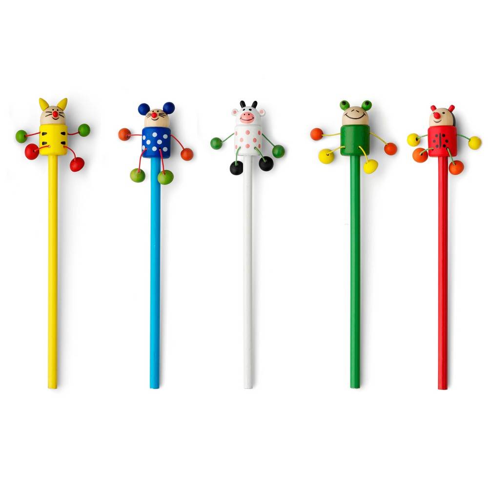 Crayon "animaux" neutre personnalisable avec logo