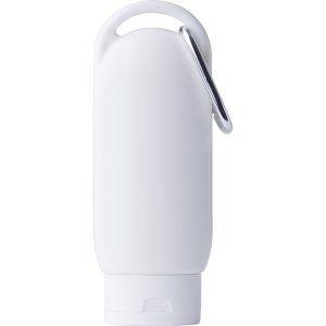Crème solaire SPF 30 blanc personnalisable avec logo