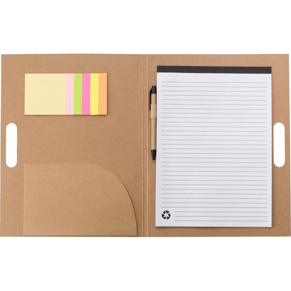 Dossier de conférence env. A4, carnet, stylo à bille personnalisable