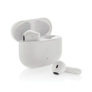 Écouteurs sans fil en plastique recyclé RCS Tunevo personnalisable